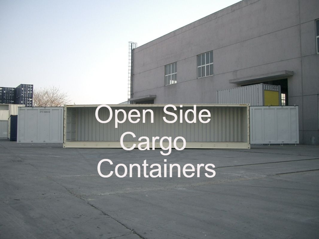 Open Side Cargo Containers