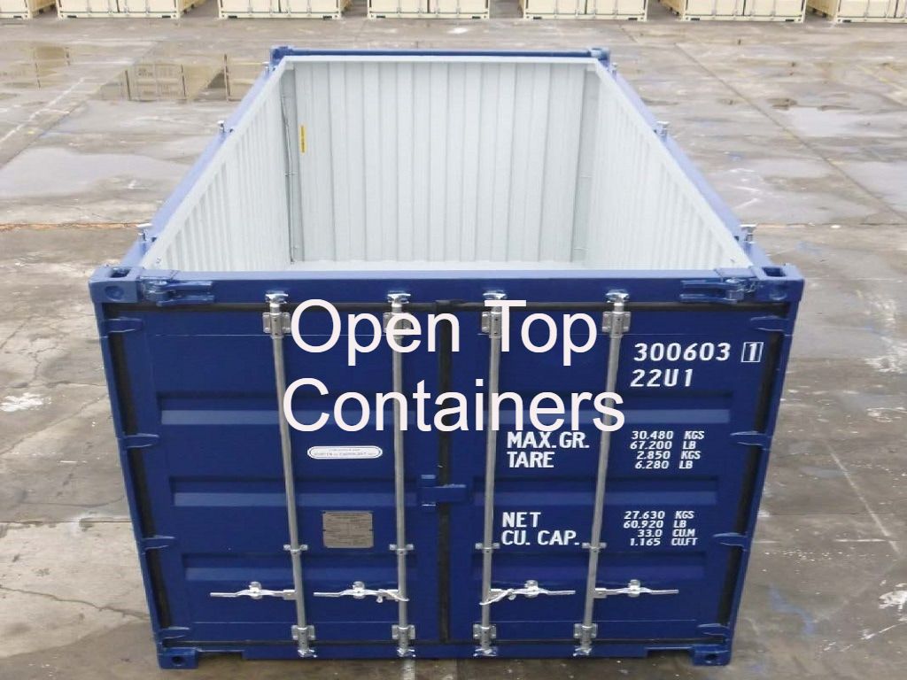 Open Top Container For Sale